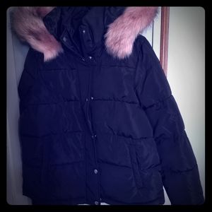 ☀️☀️Black winter Coat